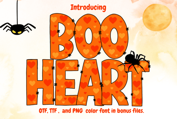 Boo Heart: A Playful Font for Projects That Need Personality