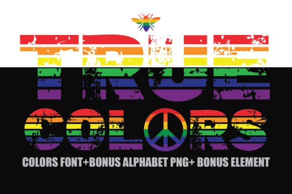 Celebrate Pride with a Font That Shines: Introducing True Colors