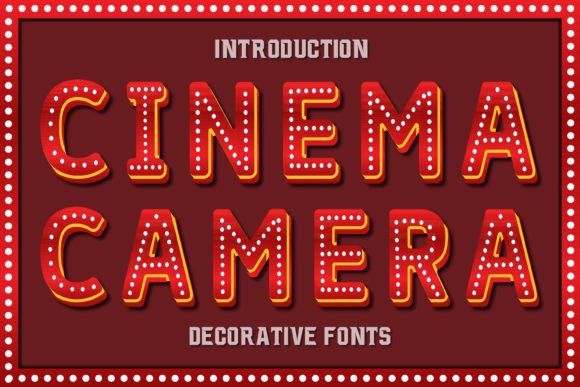 Cinema Camera: A Typeface That Brings Bold Personality to Every Project