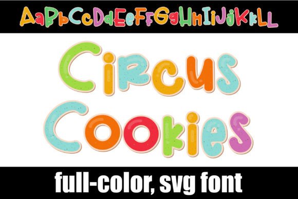 Circus Cookies: A Playful Typeface for Vibrant Designs