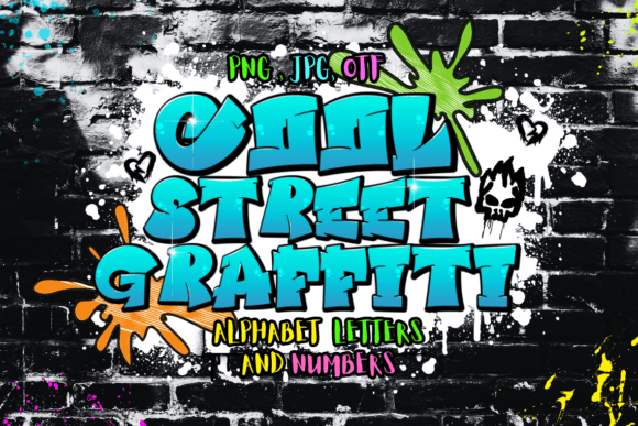 Cool Street Graffiti: A Typeface That Captures Urban Energy