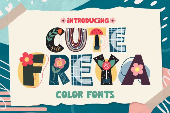 Cute Freya: The Color Font That Brings Joy to Your Projects