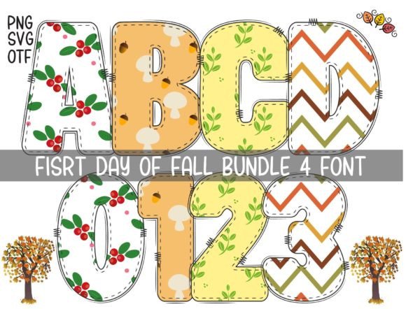 First Day of Fall: A Font That Brings Autumn's Charm to Your Designs