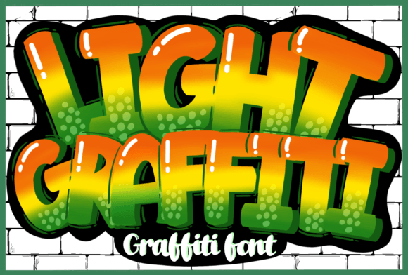 Light Graffiti: A Font That Feels Like a Friendly Handwave