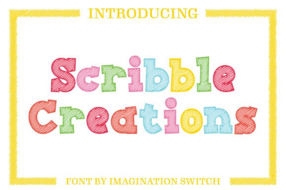 Scribble Creations: A Font That Brings Color to Your Creative Projects