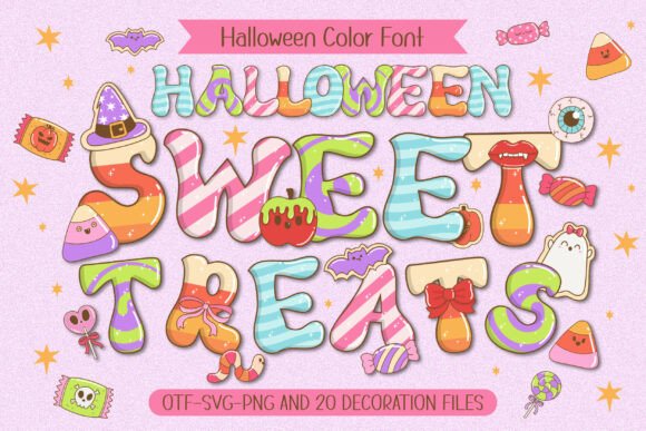 Sweettreats: A Halloween Font That's More Treat Than Trick