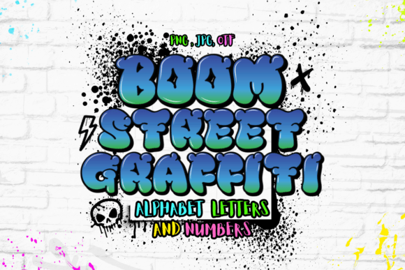 Unleash Urban Energy: The Bold Spirit of Boom Street Graffiti